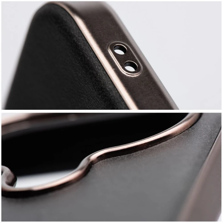 Etui do iPhone 11 Gentleman Mag Cover MagSafe Czarne Skóra
