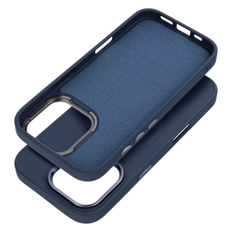 Etui do iPhone 11 Frame Mag Cover MagSafe Granatowe Matowe