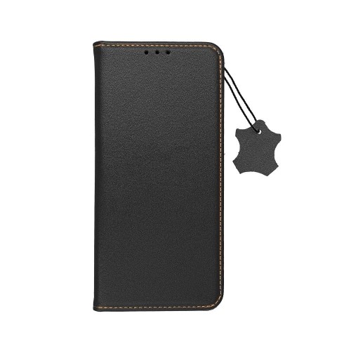 Etui skórzane z klapką do iPhone 11 Smart Pro Book Czarne