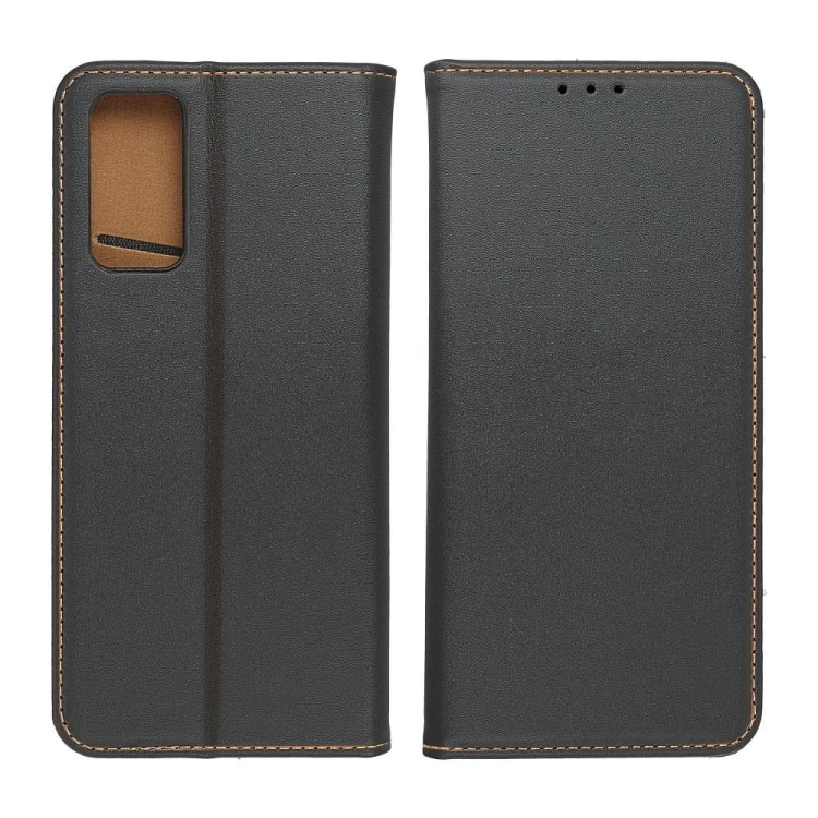 Etui skórzane z klapką do iPhone 11 Smart Pro Book Czarne