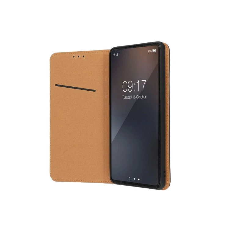 Etui skórzane z klapką do iPhone 11 Smart Pro Book Czarne