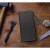 Etui skórzane z klapką do iPhone 11 Smart Pro Book Czarne