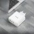 Szybka ładowarka sieciowa Hoco N30 GaN 65W (2xUSB-C + USB-A) – biała