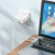 Szybka ładowarka sieciowa Hoco N30 GaN 65W (2xUSB-C + USB-A) – biała