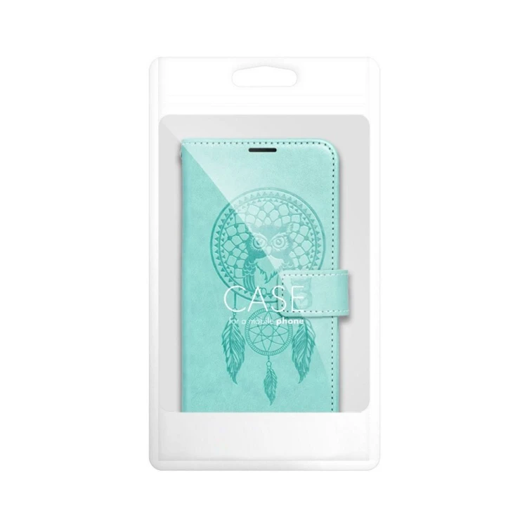 Etui z klapką do iPhone 11 Mezzo Book Łapacz Snów Zielone