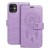 Etui z klapką do iPhone 11 Mezzo Book Łapacz Snów Fioletowe