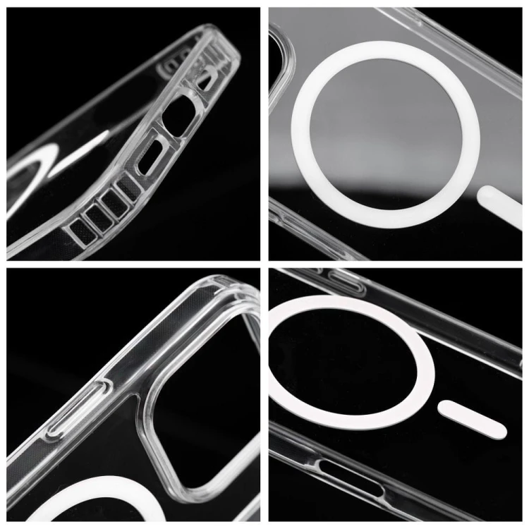 Etui do iPhone 11 Drop Glue Mag Cover MagSafe Białe PC/TPU