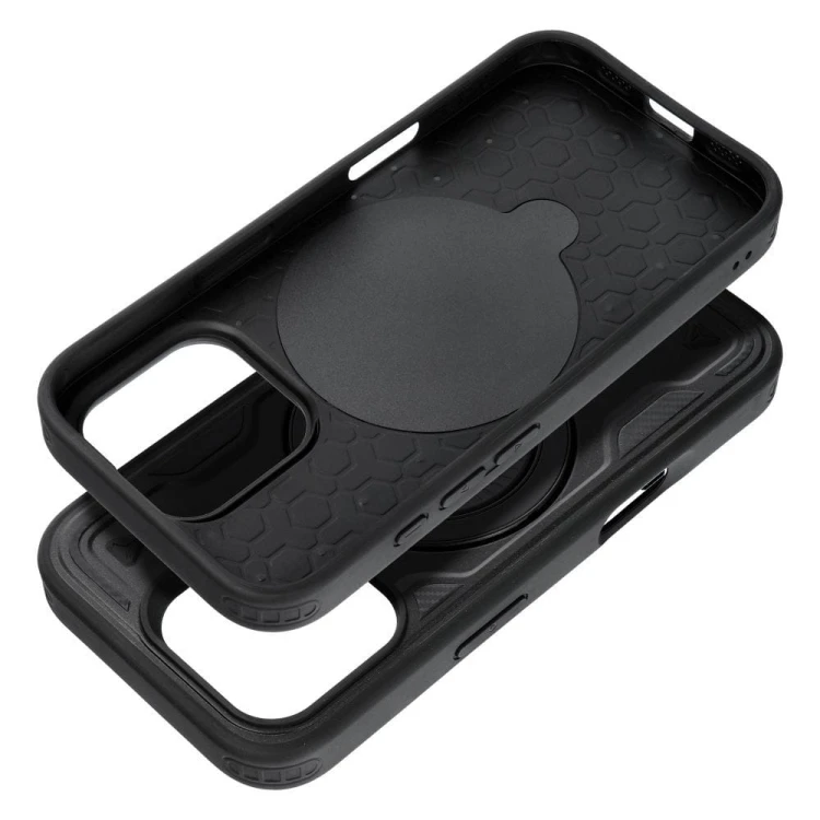 Etui do iPhone 11 / XR Frost Armor Pancerne z Podstawką Czarne