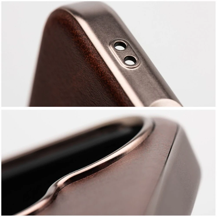 Etui do iPhone 11 Gentleman Mag Cover MagSafe Brązowe Skórzane