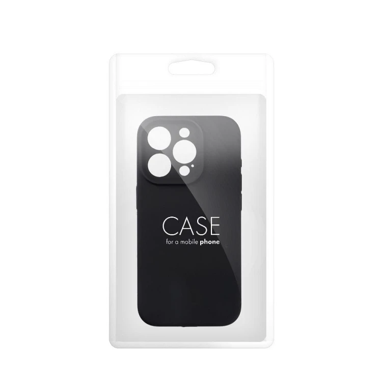 Etui do iPhone 11 Silicone 2mm Czarne Grube Silikonowe