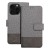 Etui z klapką do iPhone 11 Gomma Book Szare TPU Magnes