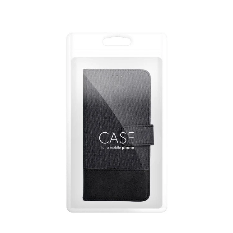 Etui z klapką do iPhone 11 Gomma Book Czarne TPU Magnes