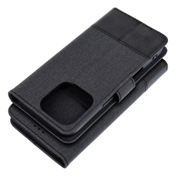 Etui z klapką do iPhone 11 Gomma Book Czarne TPU Magnes