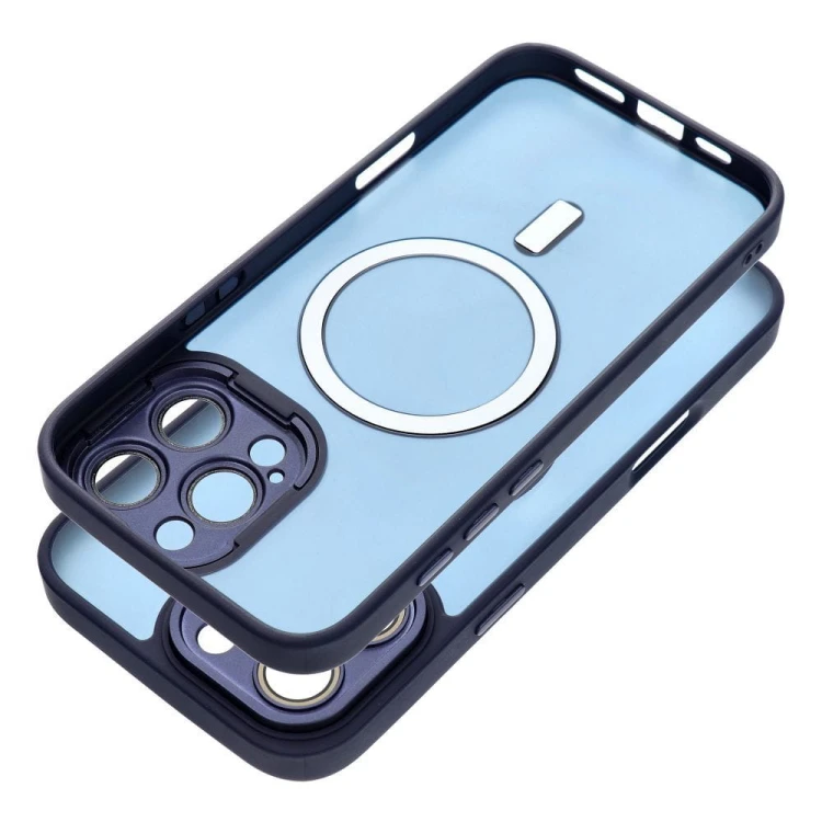Etui do iPhone 11 Variete Mag Cover MagSafe Granatowe Szkło Aparatu