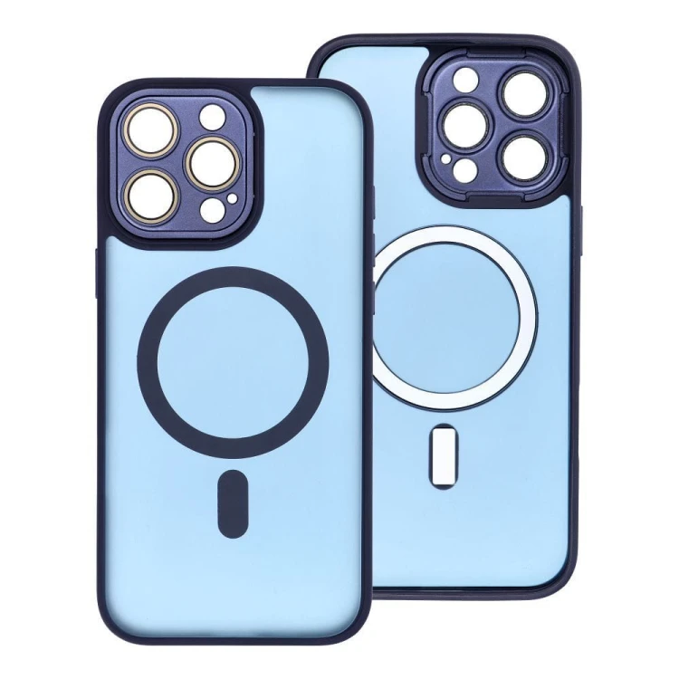 Etui do iPhone 11 Variete Mag Cover MagSafe Granatowe Szkło Aparatu