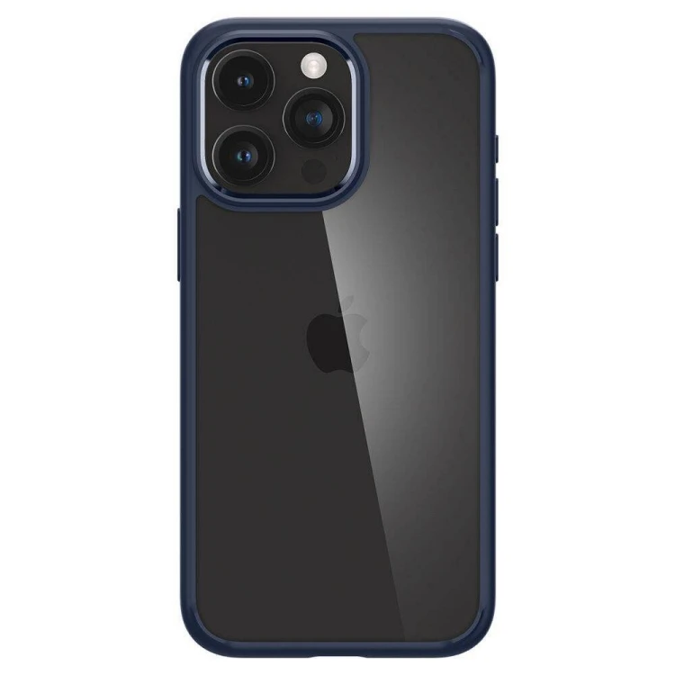 Niezawodne etui hybrydowe Spigen Ultra Hybrid do iPhone 16 Pro Max – Navy Blue
