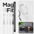 Niezawodne etui hybrydowe Spigen Ultra Hybrid Mag do iPhone 16 Plus – Black (Kompatybilne z MagSafe)