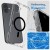 Niezawodne etui hybrydowe Spigen Ultra Hybrid Mag do iPhone 16 Plus – Black (Kompatybilne z MagSafe)