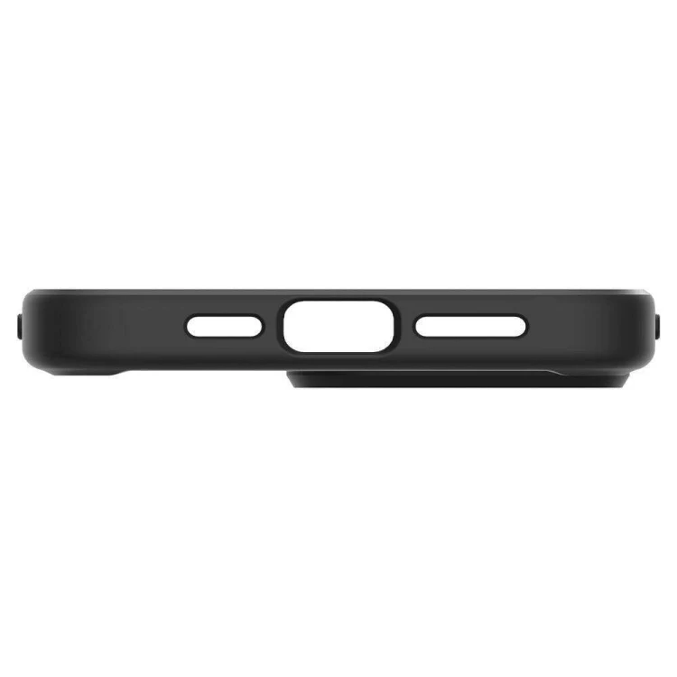 Niezawodne etui hybrydowe Spigen Ultra Hybrid Mag do iPhone 16 Pro – Frost Black (Kompatybilne z MagSafe)