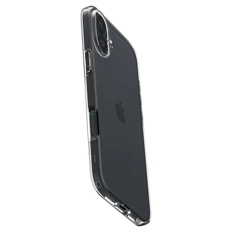 Krystalicznie przezroczyste etui Spigen Liquid Crystal do iPhone 16 Plus