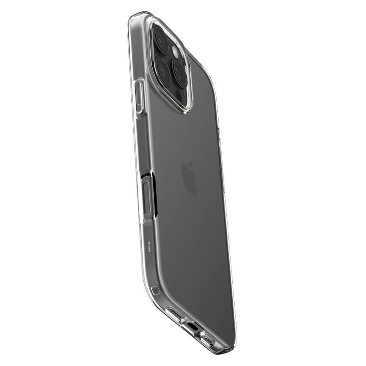 Krystalicznie przezroczyste etui Spigen Liquid Crystal do iPhone 16 Pro