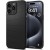 Smukłe etui ochronne Spigen Liquid Air do iPhone 16 Pro – Matte Black