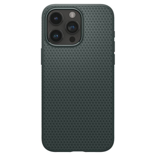 Smukłe etui ochronne Spigen Liquid Air do iPhone 16 Pro Max – Abyss Green