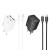 Poczwórna ładowarka sieciowa Hoco N55 20W (2xUSB-C + 2xUSB-A) + kabel USB-C do Lightning 1m – biała