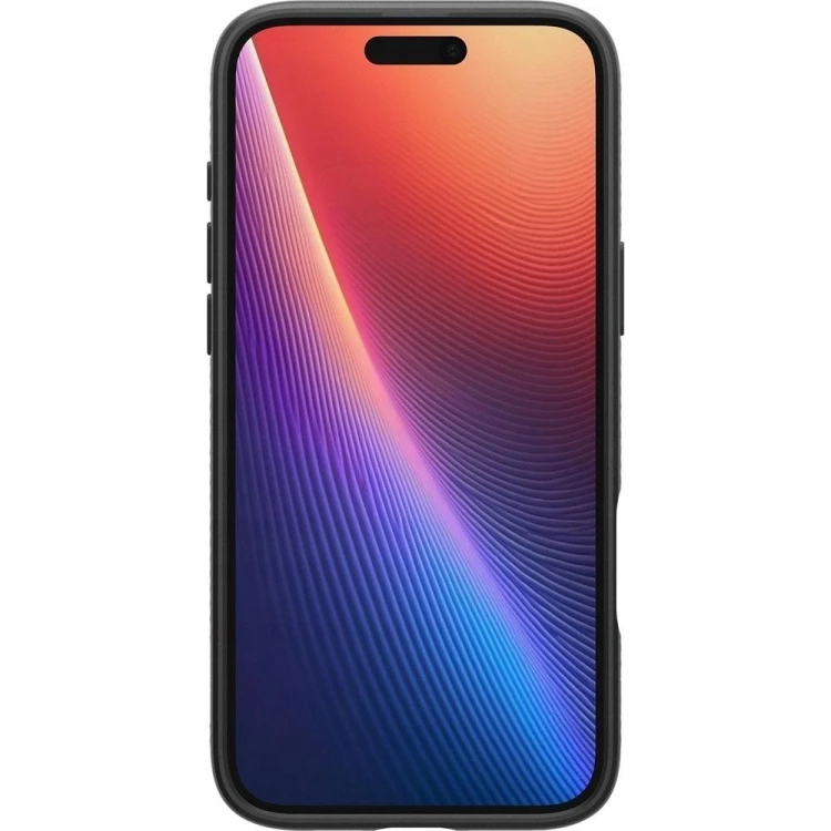 Smukłe etui ochronne Spigen Liquid Air do iPhone 16 – Matte Black