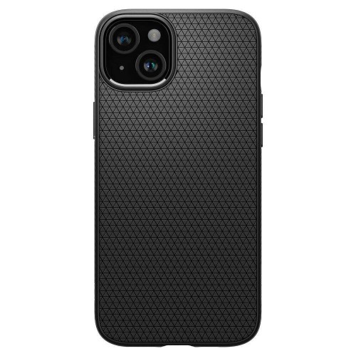 Smukłe etui ochronne Spigen Liquid Air do iPhone 16 Plus – Matte Black