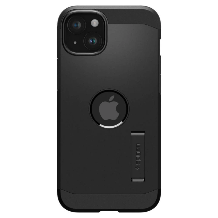 Ekstremalnie wytrzymałe etui Spigen Tough Armor Mag do iPhone 15 – Black (Kompatybilne z MagSafe)