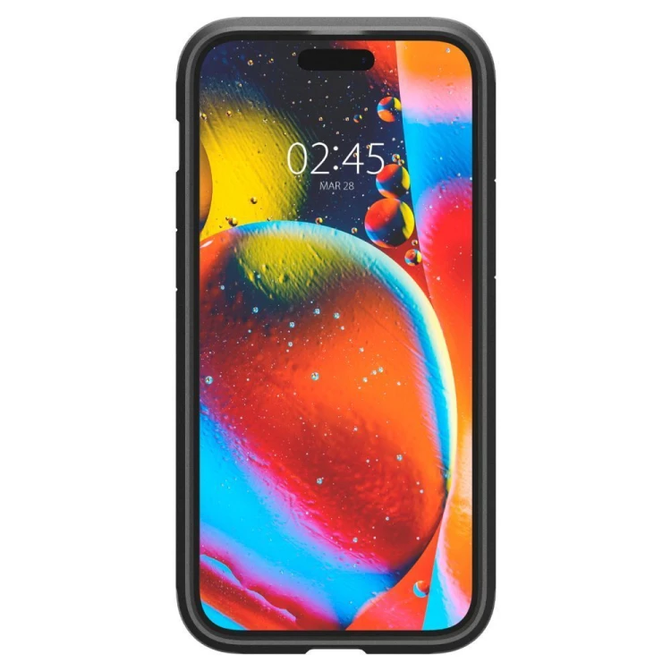 Ekstremalnie wytrzymałe etui Spigen Tough Armor Mag do iPhone 15 – Black (Kompatybilne z MagSafe)