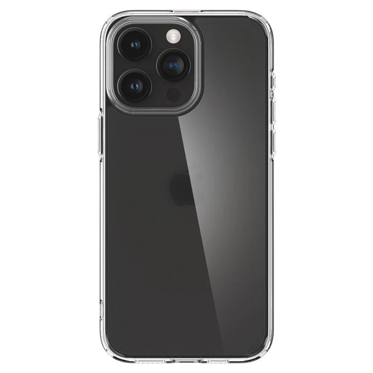 Niezawodne etui hybrydowe Spigen Ultra Hybrid do iPhone 15 Pro – Frost Clear