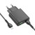 Szybka ładowarka sieciowa Hoco N38 20W (USB-C PD + USB-A QC 3.0) + kabel USB-C do Lightning 1m – czarna