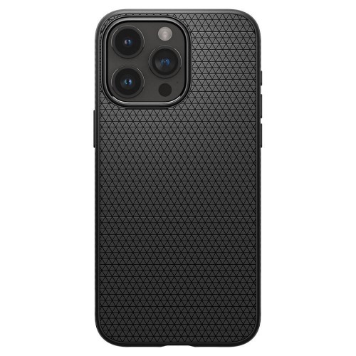 Smukłe etui ochronne Spigen Liquid Air do iPhone 15 Pro – Matte Black