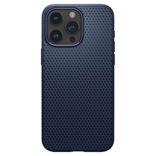 Smukłe etui ochronne Spigen Liquid Air do iPhone 15 Pro Max – Navy Blue