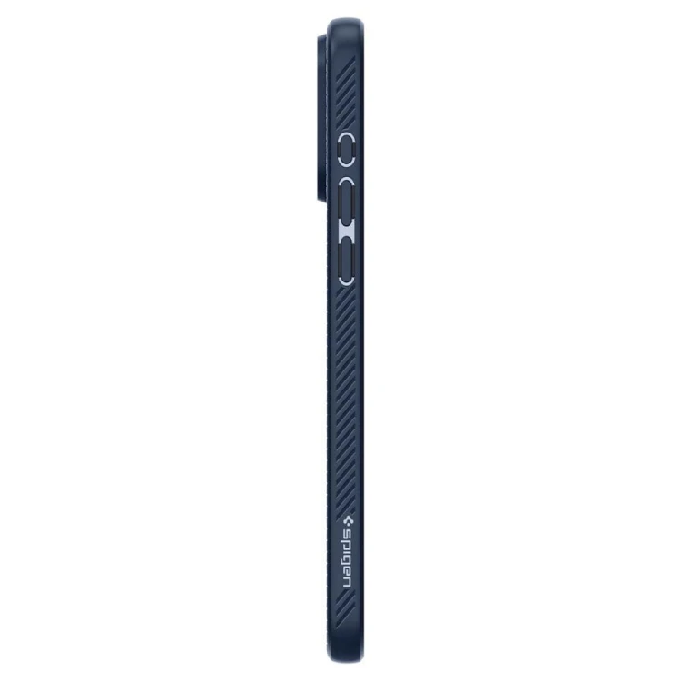 Smukłe etui ochronne Spigen Liquid Air do iPhone 15 Pro Max – Navy Blue