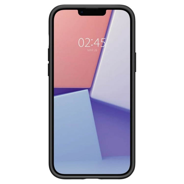 Smukłe etui ochronne Spigen Liquid Air do iPhone 14 – Matte Black