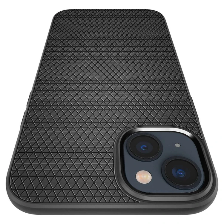 Smukłe etui ochronne Spigen Liquid Air do iPhone 14 – Matte Black