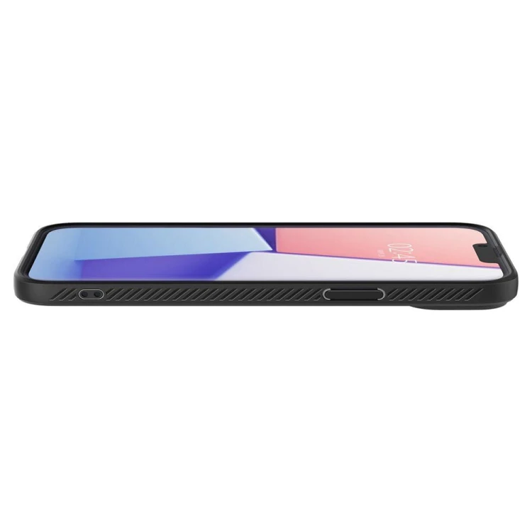 Smukłe etui ochronne Spigen Liquid Air do iPhone 14 – Matte Black