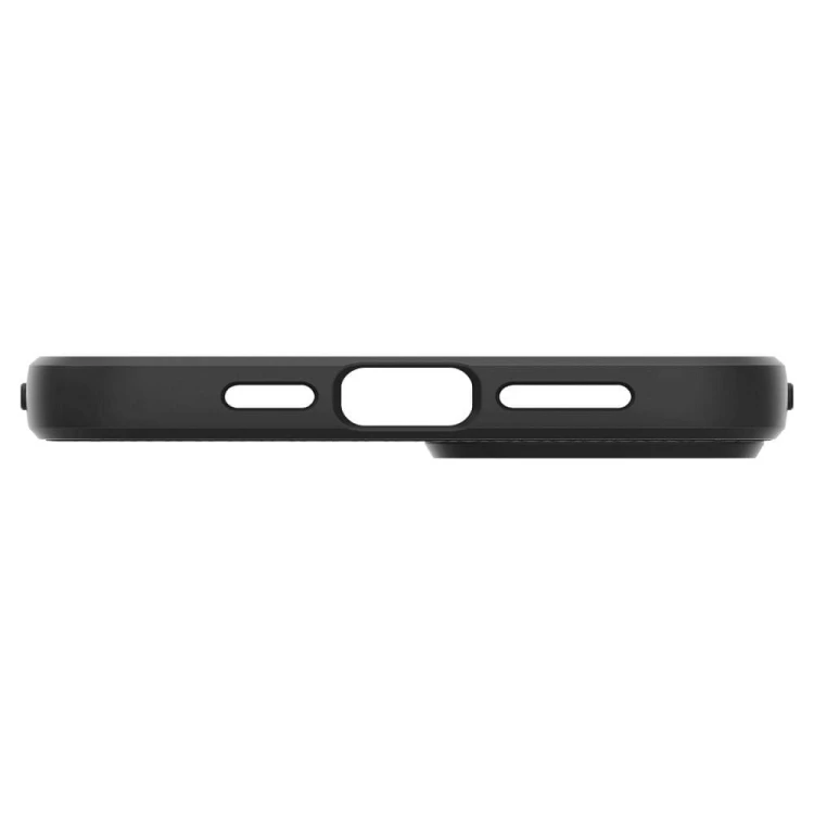 Smukłe etui ochronne Spigen Liquid Air do iPhone 14 – Matte Black