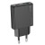 Szybka ładowarka sieciowa Hoco N38 20W (USB-C Power Delivery + USB-A Quick Charge) – czarna