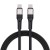 Kabel USB-C do USB-C Blue Star 60W PD QC4.0 Oplot 2m Czarny