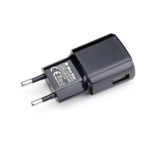Ładowarka sieciowa Blue Star 10W USB-A Kabel Micro USB TFK-TC-1100B Czarna