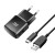 Ładowarka sieciowa Blue Star 10W USB-A Kabel Micro USB TFK-TC-1100B Czarna