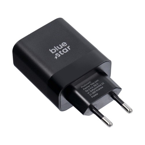 Ładowarka sieciowa Blue Star 45W USB-C PD QC4.0 Kabel USB-C Czarna