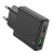 Szybka ładowarka sieciowa Hoco N38 20W (USB-C Power Delivery + USB-A Quick Charge) – czarna