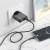 Szybka ładowarka sieciowa Hoco N38 20W (USB-C Power Delivery + USB-A Quick Charge) – czarna