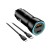 Ładowarka samochodowa Blue Star 25W PD QC3.0 Kabel Lightning Czarna