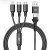 Kabel 4w1 Blue Star Cafule C172 USB-C USB-A do Lightning USB-C Micro 12W 1,2m Czarny